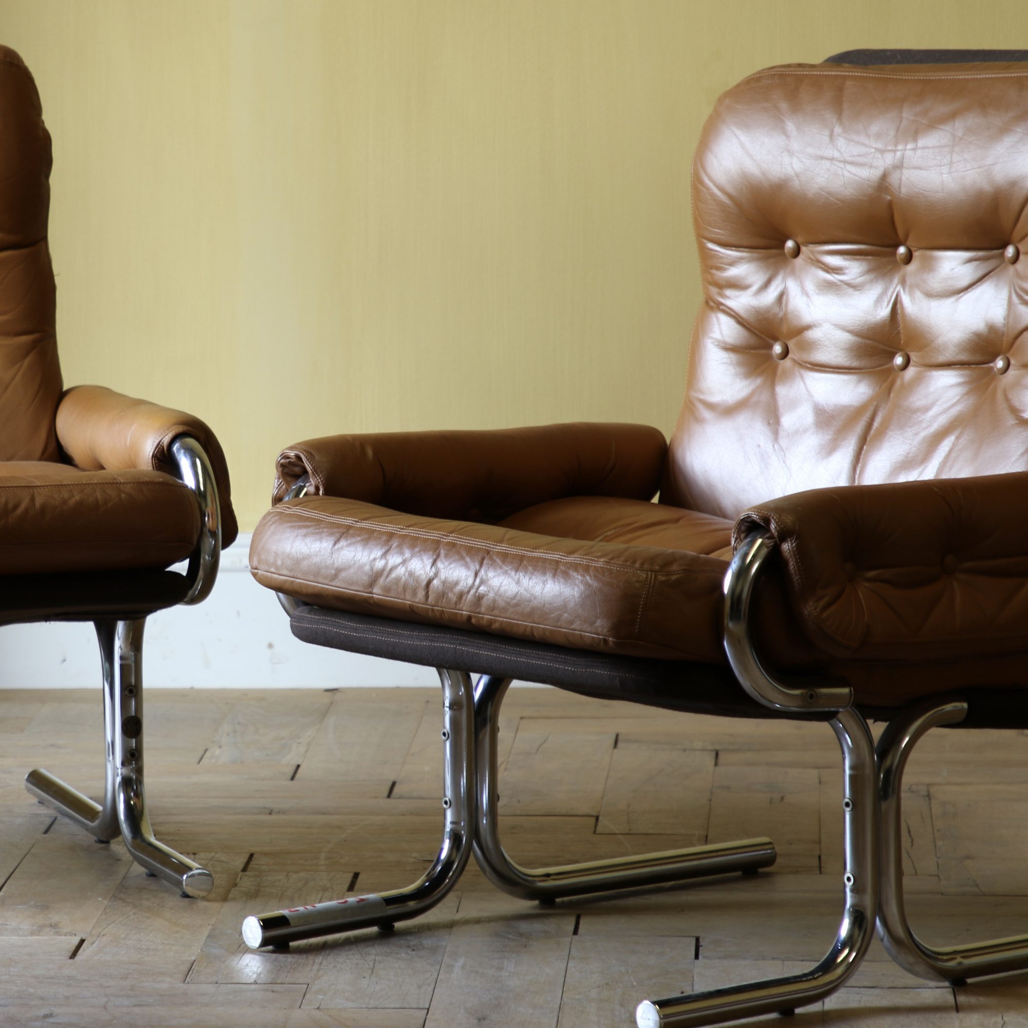 Pair of Mid Century Armchairs